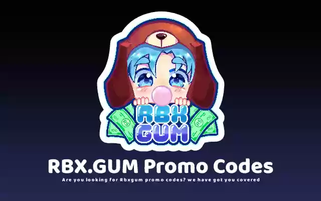 RBX.GUM プロモーション コード [無料 Robux] を Chrome ウェブストアから入手し、OffiDocs Chromium オンラインで実行